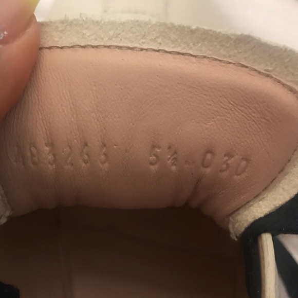 Gucci Man Sneakers Hebron White Leather DM81 - Picture 14 of 15